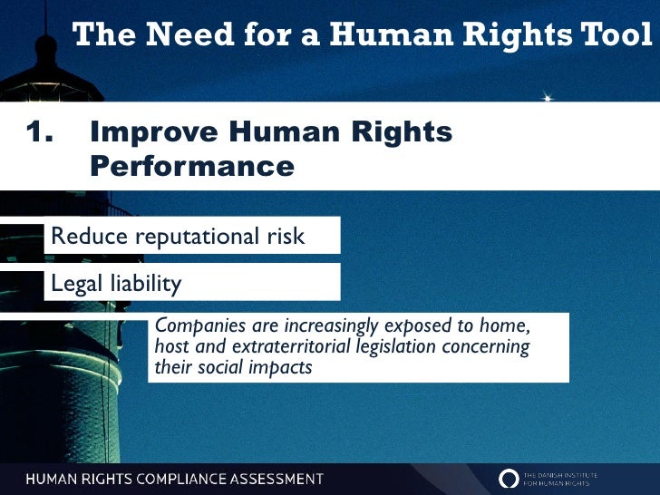 Human Rights Compliance Assessment Presentation