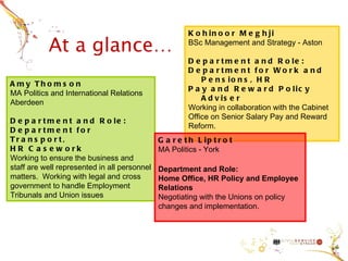 HR Civil Service Fast Stream | PPT