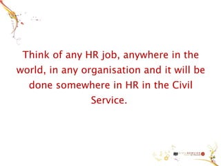 HR Civil Service Fast Stream | PPT