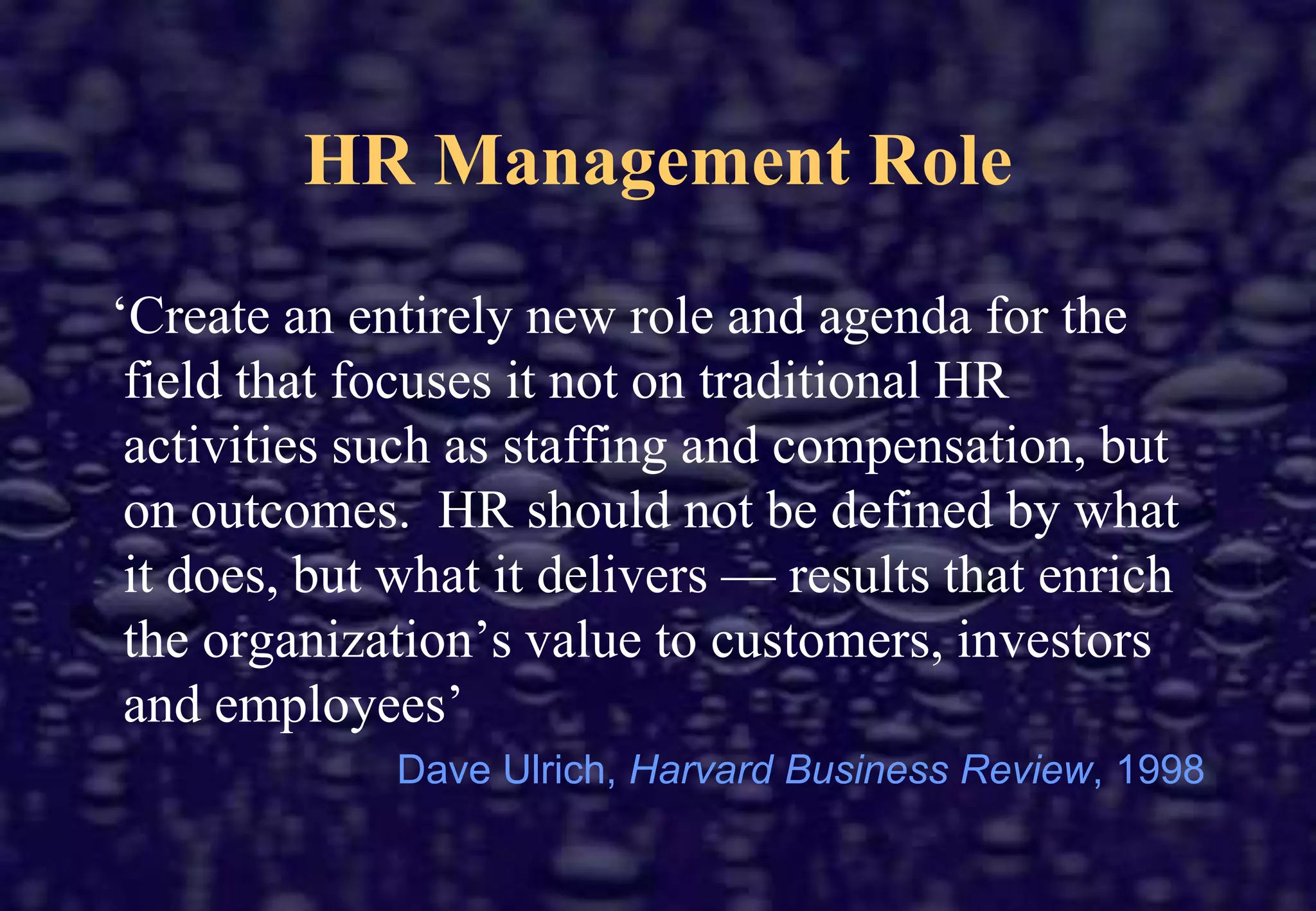 Rapid technological change