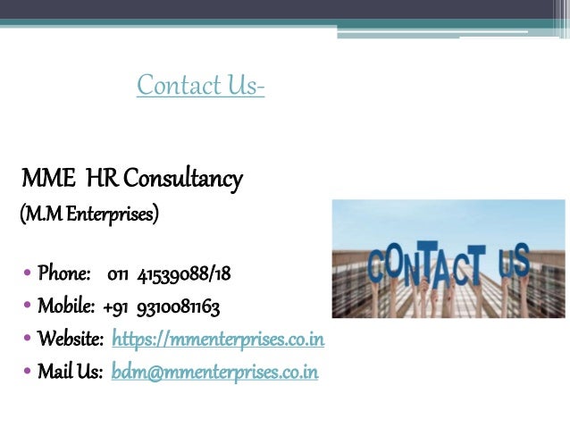HR Consultancy in India