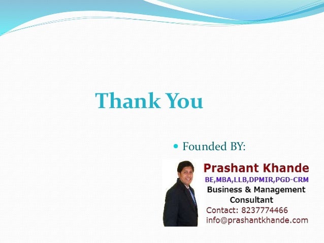 Hr consultant in pune Prashant Khande