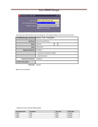 Hr core complete_setup_lab | DOC