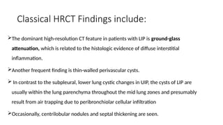 High resolution computed tomography radiology | PPTX
