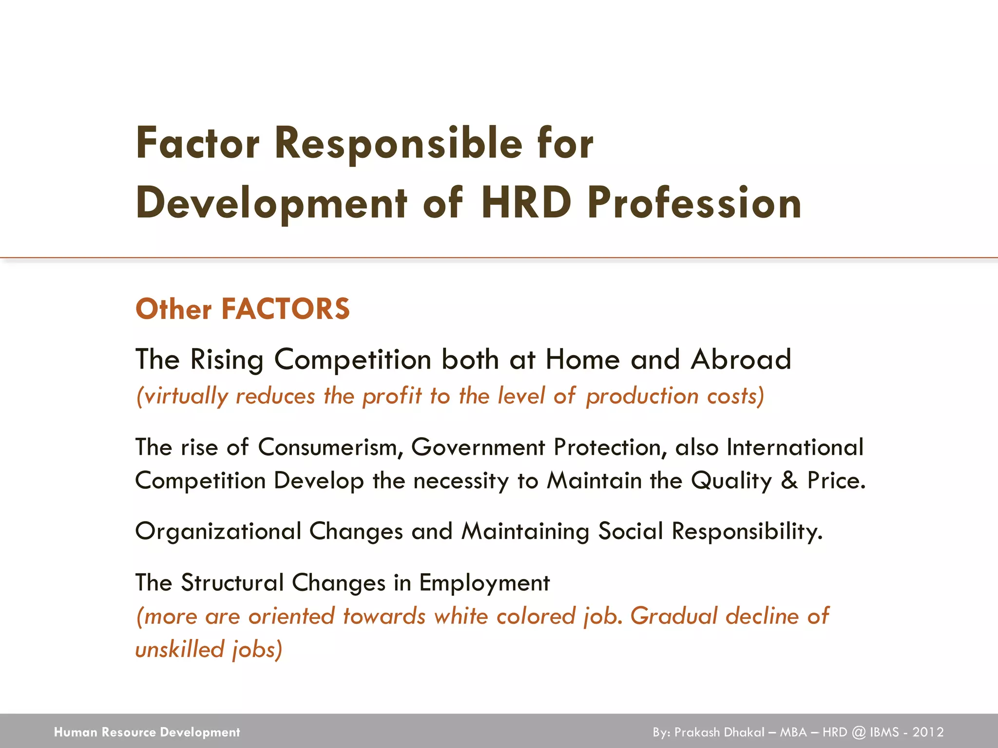 Human Resource Development (HRD) | PPT