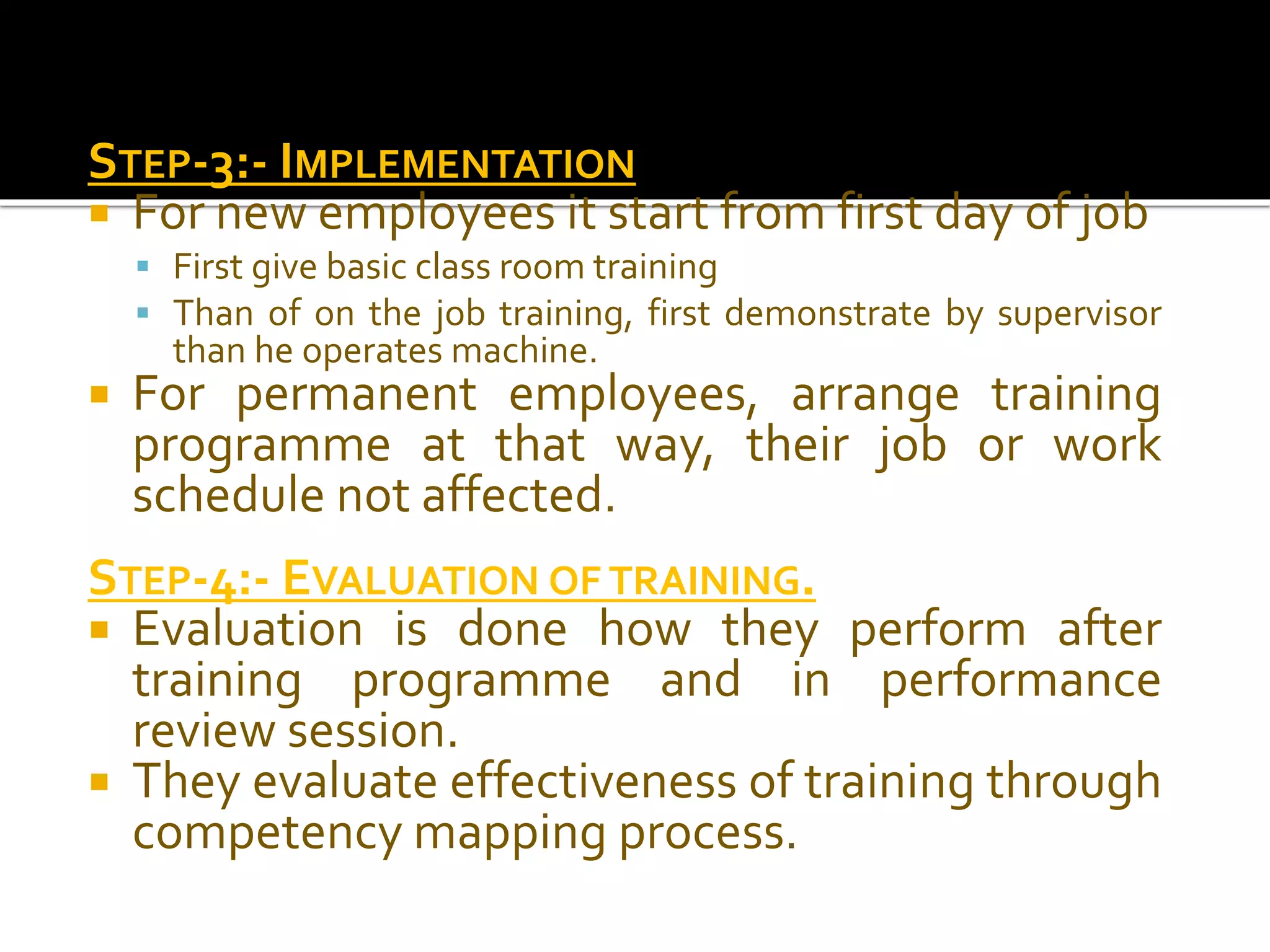Training and Development process | PPTX