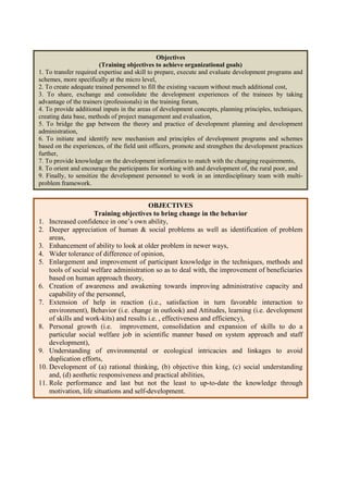 Human Resource Development and capacity building for NGOs, NPOs, VOs | PDF