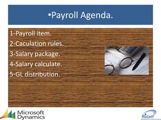 Hr demo on Microsoft AX | PPTX