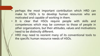Hrd Contribution Examples Hrd & hrm | PPTX