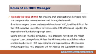 Roles and phases of HRD | PDF