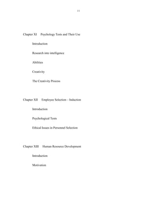 11




Chapter XI     Psychology Tests and Their Use


       Introduction


       Research into intelligence


       Ab...