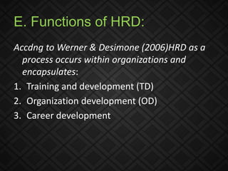 Human Resource Development in Principles of Guidance and Values ...