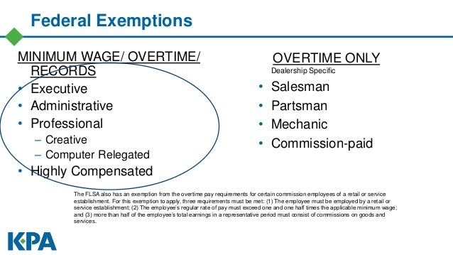 exempt employee means