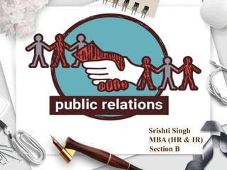 Srishti Singh
MBA (HR & IR)
Section B
 