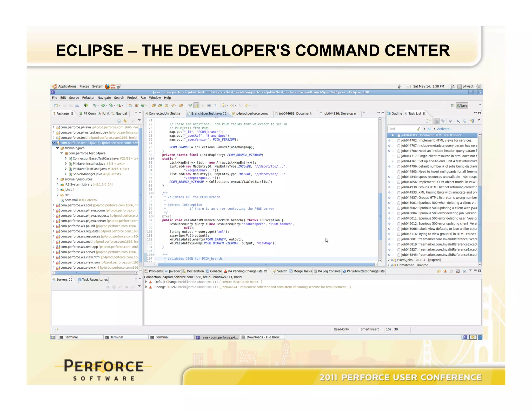 ECLIPSE – THE DEVELOPER'S COMMAND CENTER 