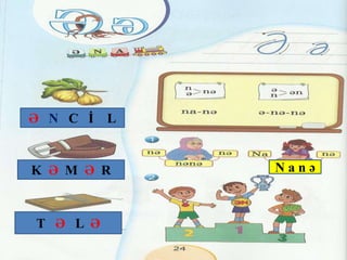 Ə N C İ

L

K Ə M Ə R

T Ə L Ə

Nanə

 