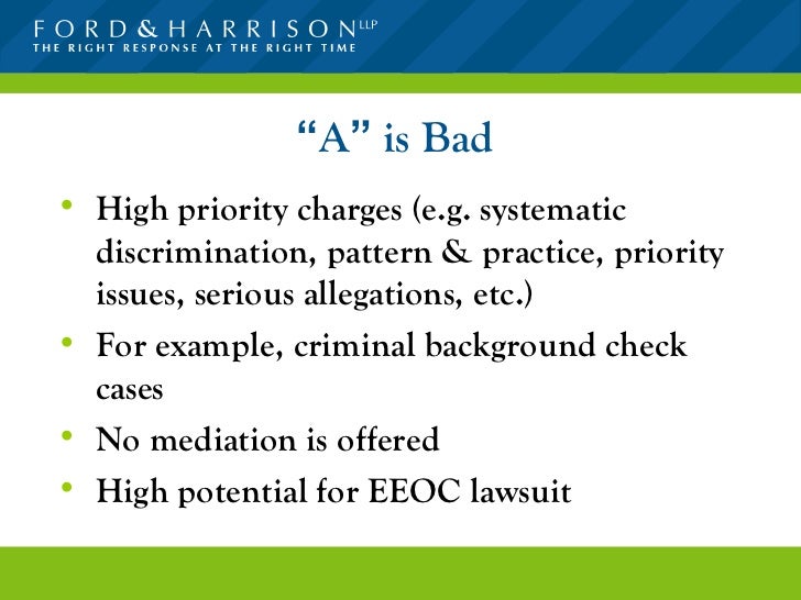 Pattern Or Practice Discrimination Exles | zandy discrimination charge in the mail don t be scared Pattern Or Practice Discrimination Exles | zandy discrimination charge in the mail don t be scared