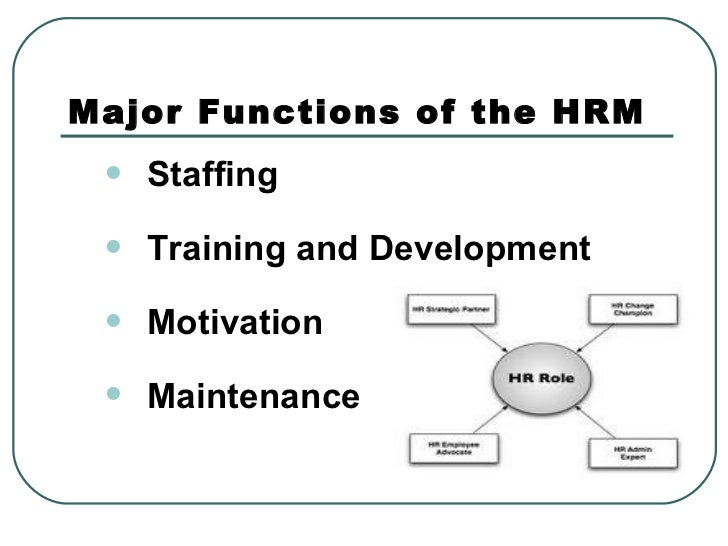 hr functions and strategy ppt hr functions