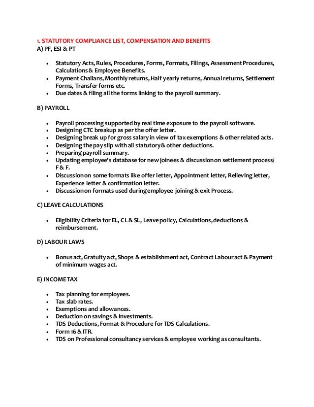 of form act gratuity n HR Syllabus Generalist of form act gratuity n HR Syllabus Generalist