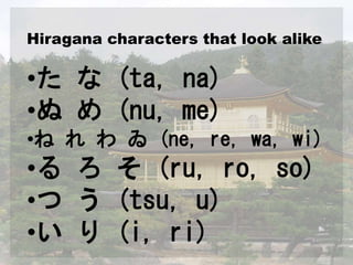 Hrgn lesson 10 similar looking characters | PPTX