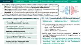 Organizational Ambidecterity in Organizations | PDF