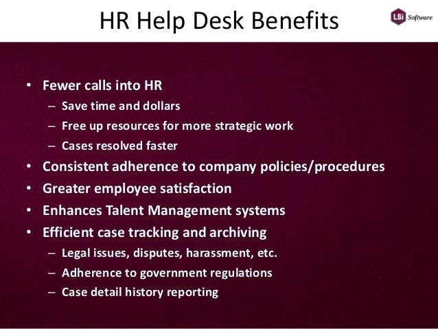 Hr Help Desk Hr Case Management