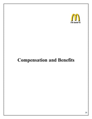 28
Compensation and Benefits
 