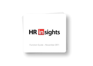 HR InSights Features Guide