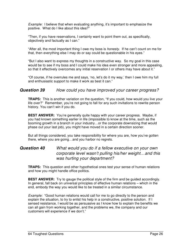 Hr Interview Questions And Answers