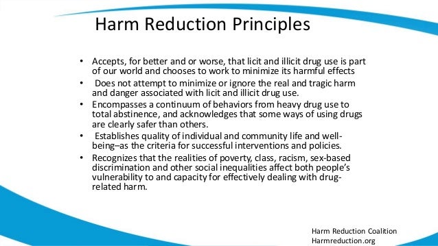 Global implementation of Harm Reduction