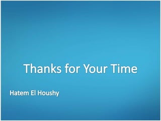 Reporting and analysis