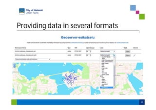 Providing data in several formats
28
 