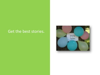 Get the best stories.
 