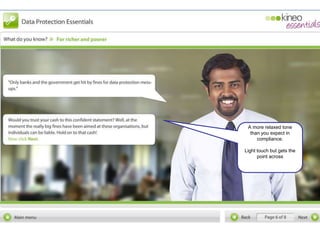 A more relaxed tone
  than you expect in
     compliance.

Light touch but gets the
      point across
 