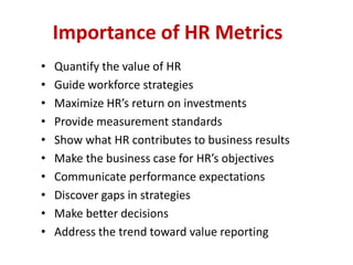 HR Metrics