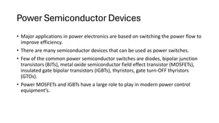 Comprehensive Overview of Power Semiconductor Devices and Circuits in ...