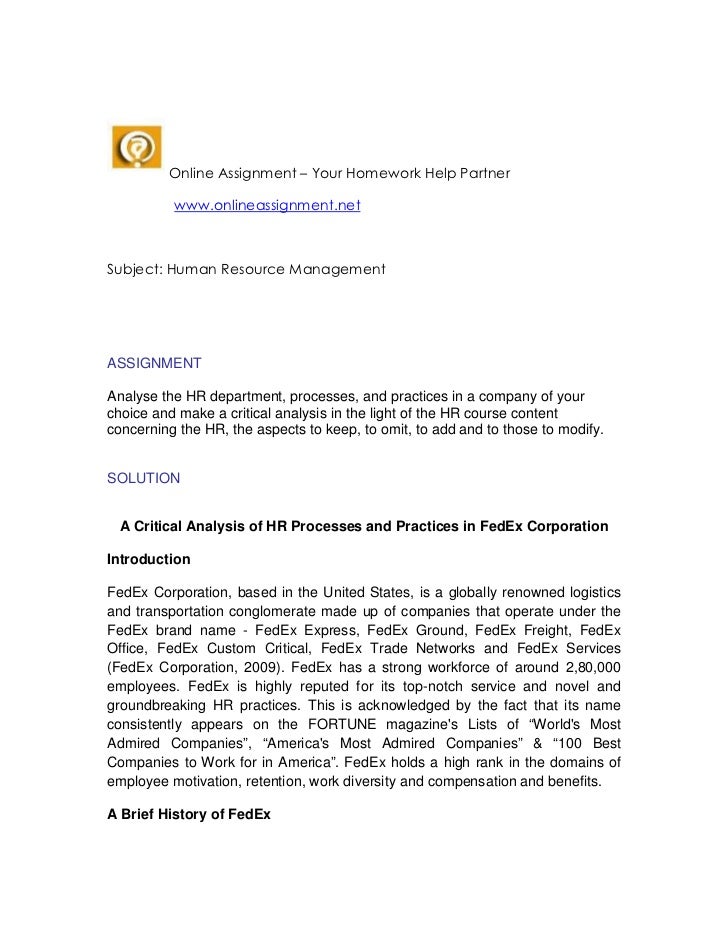 Assignment helpers