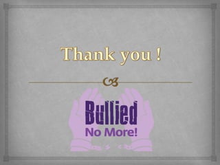 Bullying in the workplace