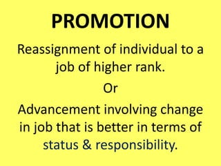 Job Reassigned HUMAN RESOURCE MANAGEMENT | PPTX