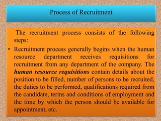 Human Resource Management Process | PPTX