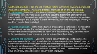 Hrm -TRAINING AND DEVELOPMENT | PPT