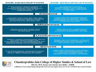 Chanderprabhu Jain College of Higher Studies & School of Law
Plot No. OCF, Sector A-8, Narela, New Delhi – 110040
(Affiliated to Guru Gobind Singh Indraprastha University and Approved by Govt of NCT of Delhi & Bar Council of India)
 