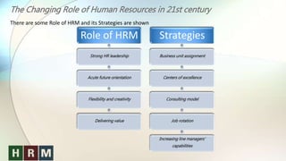 Importance of Human Resource Management in 21st Century | PPTX