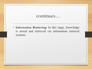 knowledge management | PPTX
