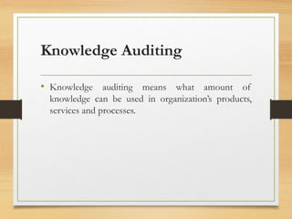knowledge management | PPTX