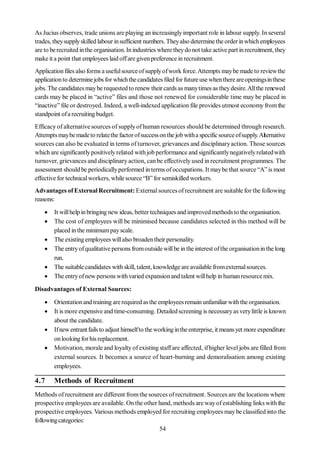 Human Resources Management Notes | PDF