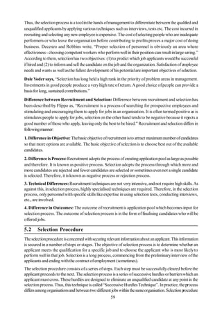 Human Resources Management Notes | PDF