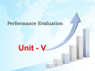 Performance Evaluation
Unit - V
 