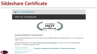 Sildeshare Certificate 
 