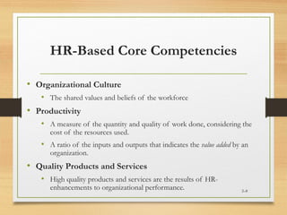 Strategic Human Resource Management. | PPT